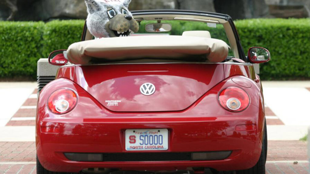 NC State License Plate
