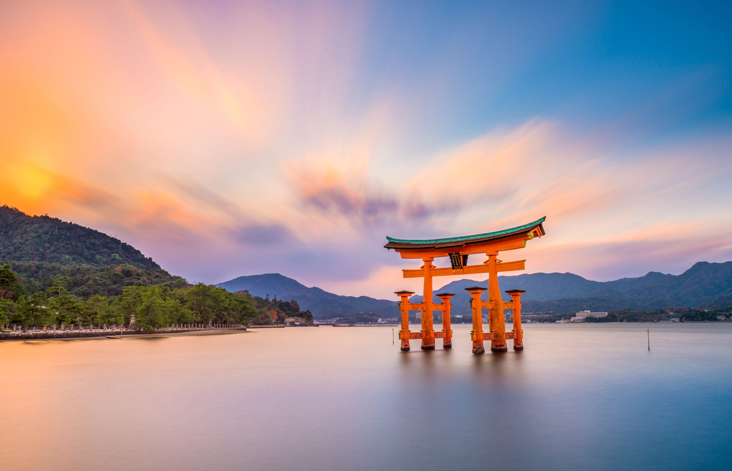 The Great Torii of Itsukushima shrine