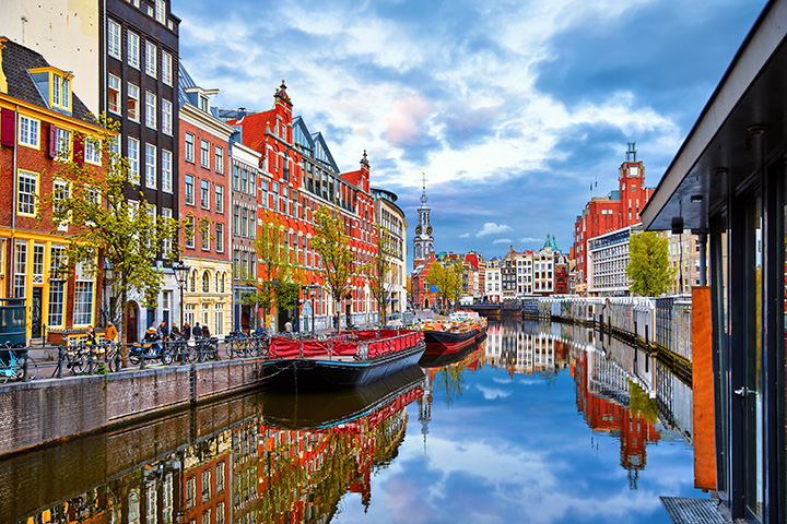 Canals in Amsterdam